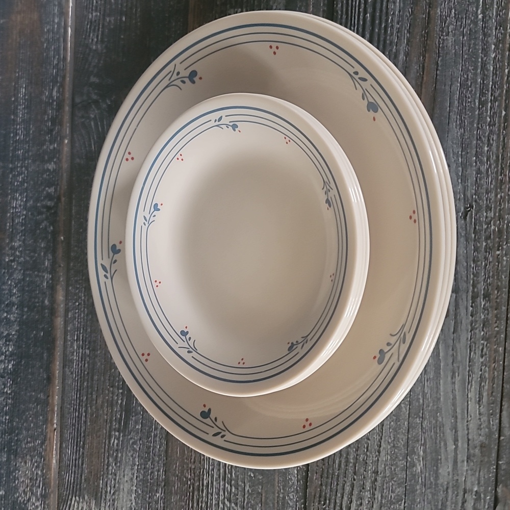 ❤️"Country Violets" Corelle plates